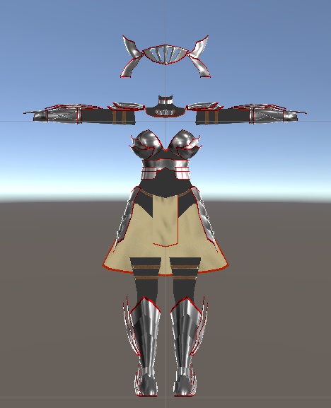 【無料】ティコ 戦士風衣装