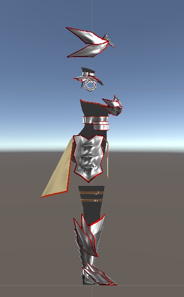 【無料】ティコ 戦士風衣装