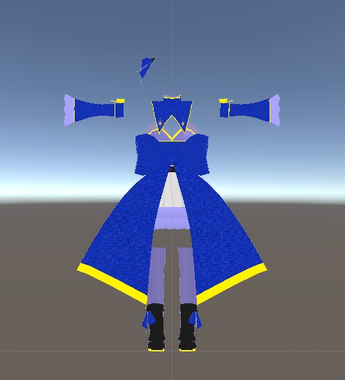 【無料】ティコ 月夜モチーフ衣装