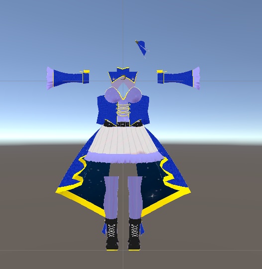 【無料】ティコ 月夜モチーフ衣装