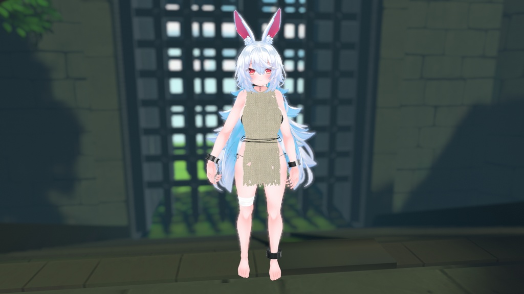 【無料】ティコ・ポプリ用 ぼろぼろの布の服