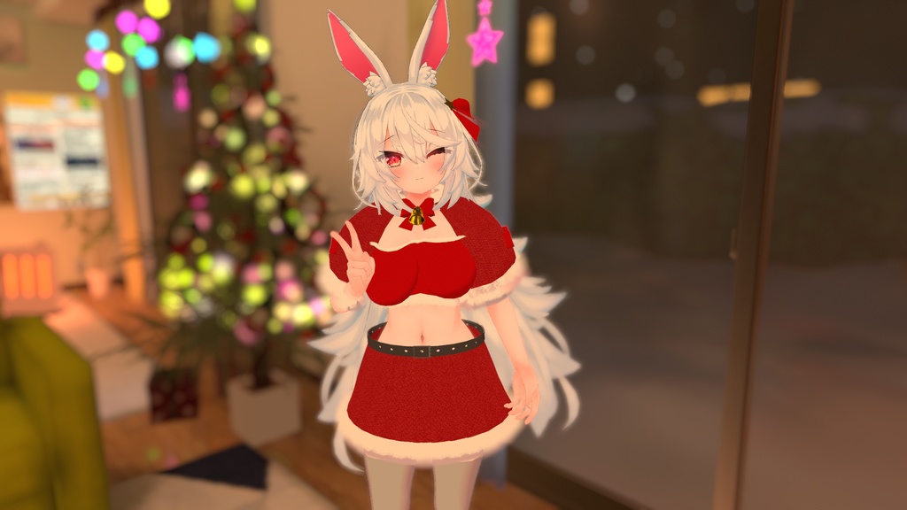【無料】ティコ・ポプリ用　サンタ服