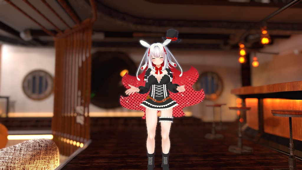 【無料】ティコ・ポプリ用 フリルと歯車の服