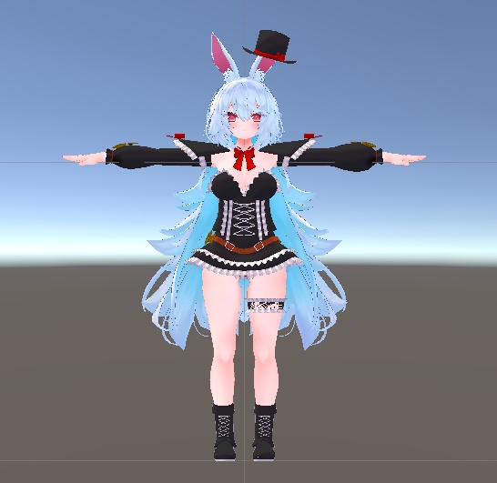 【無料】ティコ・ポプリ用 フリルと歯車の服