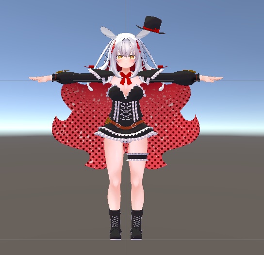 【無料】ティコ・ポプリ用 フリルと歯車の服