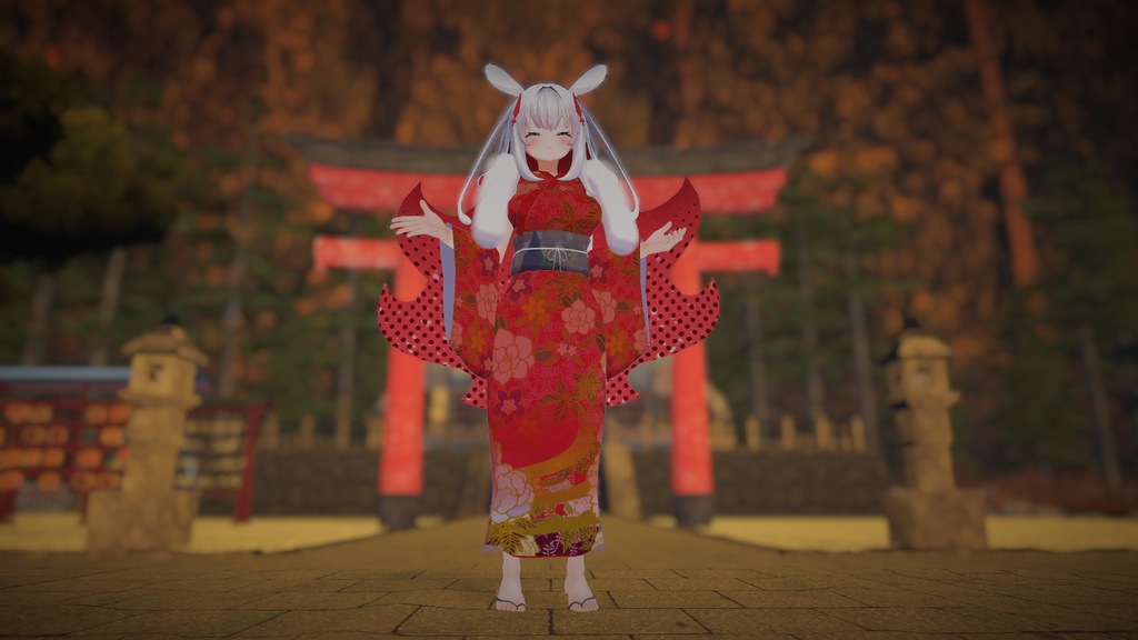 【無料】ティコ・ポプリ用 晴着風衣装