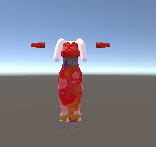 【無料】ティコ・ポプリ用 晴着風衣装