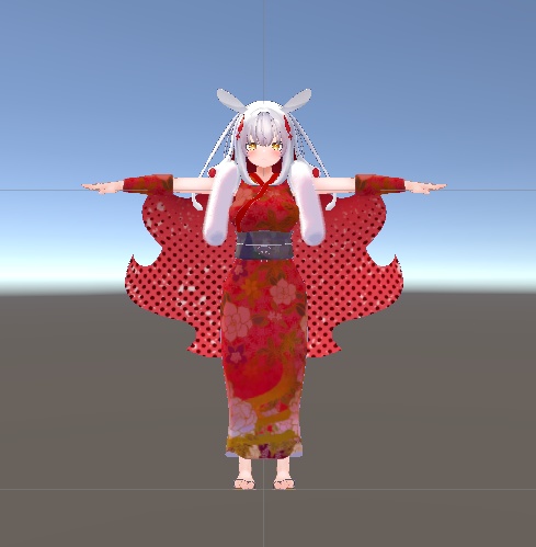 【無料】ティコ・ポプリ用 晴着風衣装