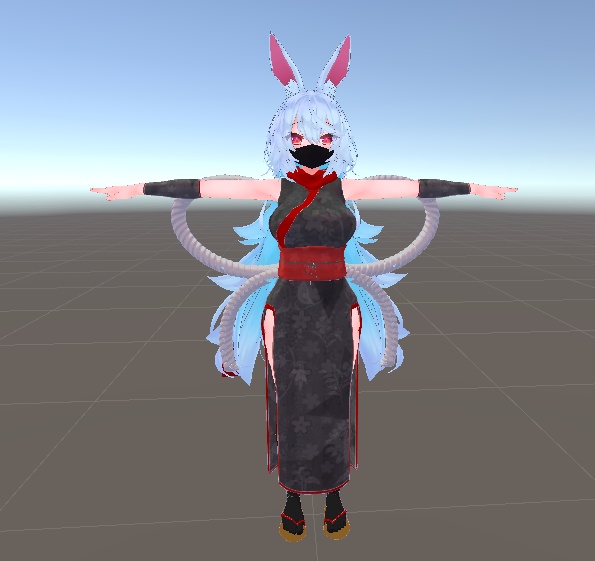 【無料】ティコ・ポプリ用 くのいち風衣装Ver2