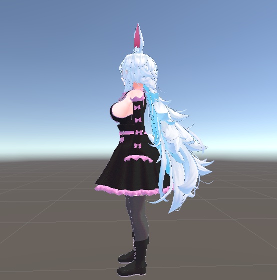 【無料】ティコ・ポプリ用 ガーリー系衣装「Side Boob」