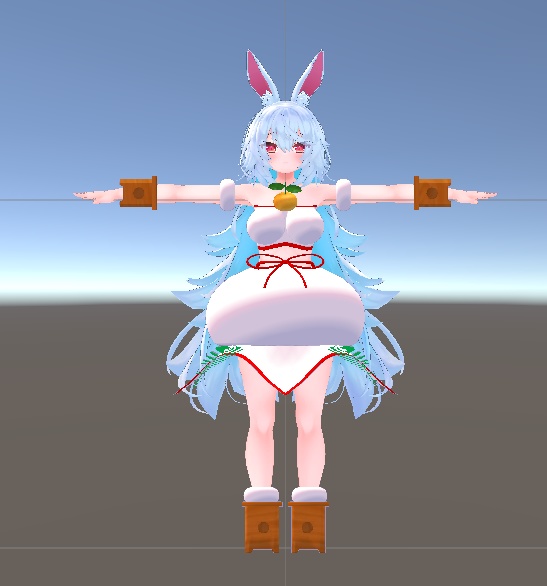 【無料】ティコ・ポプリ用 鏡餅衣装