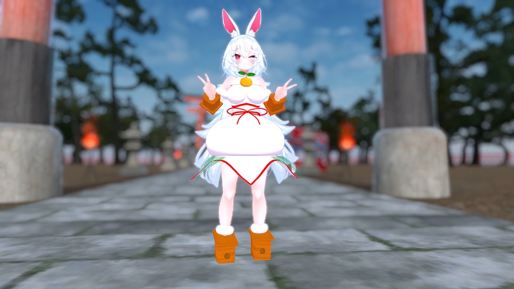 【無料】ティコ・ポプリ用 鏡餅衣装