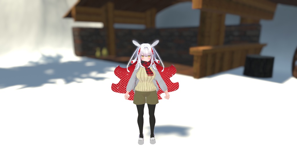 【無料】ティコ・ポプリ用 冬のアウトドア衣装