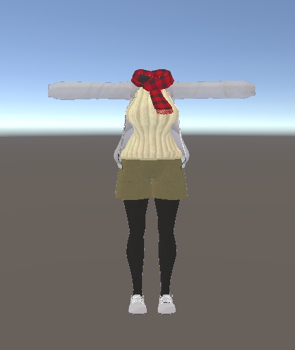 【無料】ティコ・ポプリ用 冬のアウトドア衣装