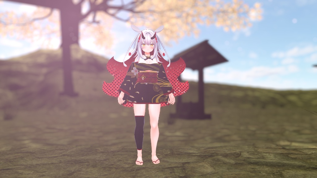 【無料】ティコ・ポプリ用 和風鬼の衣装