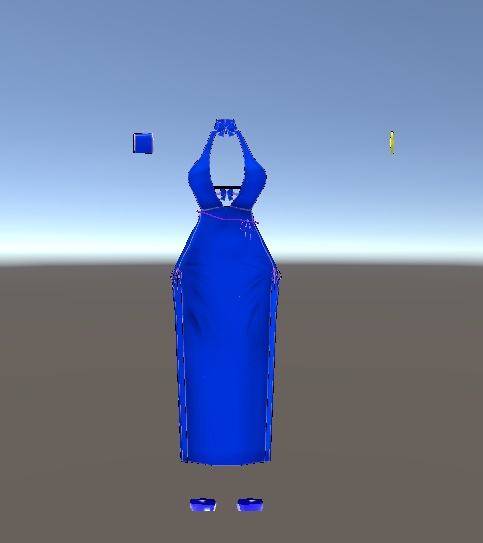 【無料】ティコ・ポプリ用 セレブリティなパーティードレス