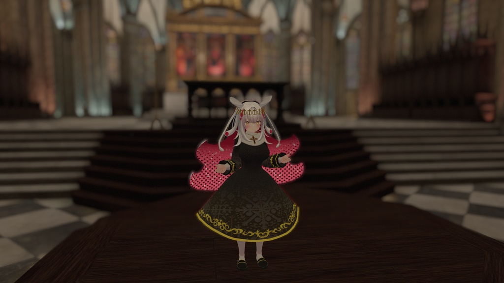 【無料】ティコ・ポプリ用 シスター風衣装Ver6