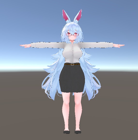 【無料】ティコ・ポプリ用 女教師風衣装