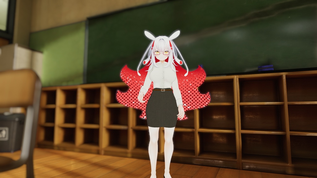 【無料】ティコ・ポプリ用 女教師風衣装