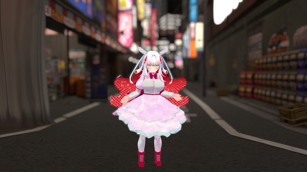 【無料】ティコ・ポプリ用 魔法少女風衣装