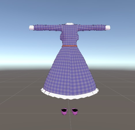 【無料】ティコ・ポプリ用 シンプルワンピース