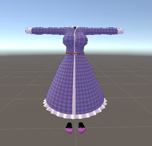 【無料】ティコ・ポプリ用 シンプルワンピース