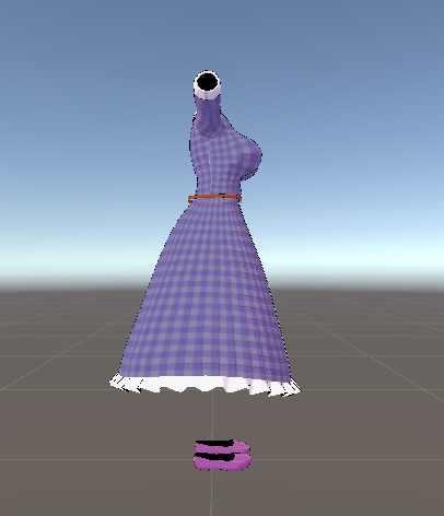 【無料】ティコ・ポプリ用 シンプルワンピース