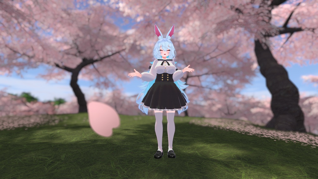 【無料】ティコ・ポプリ用 ガーリー系フリルとリボンの衣装