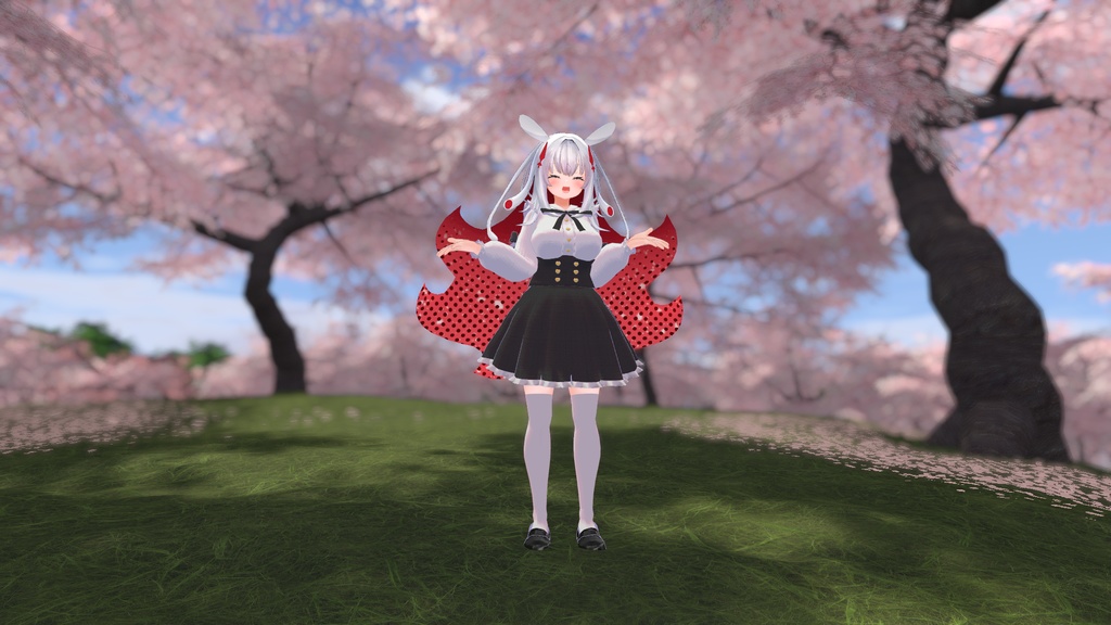 【無料】ティコ・ポプリ用 ガーリー系フリルとリボンの衣装