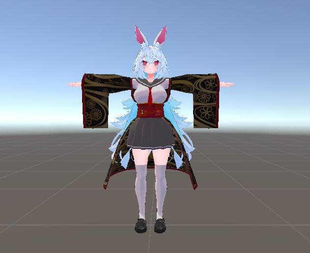 【無料】ティコ・ポプリ用 和装セーラー服