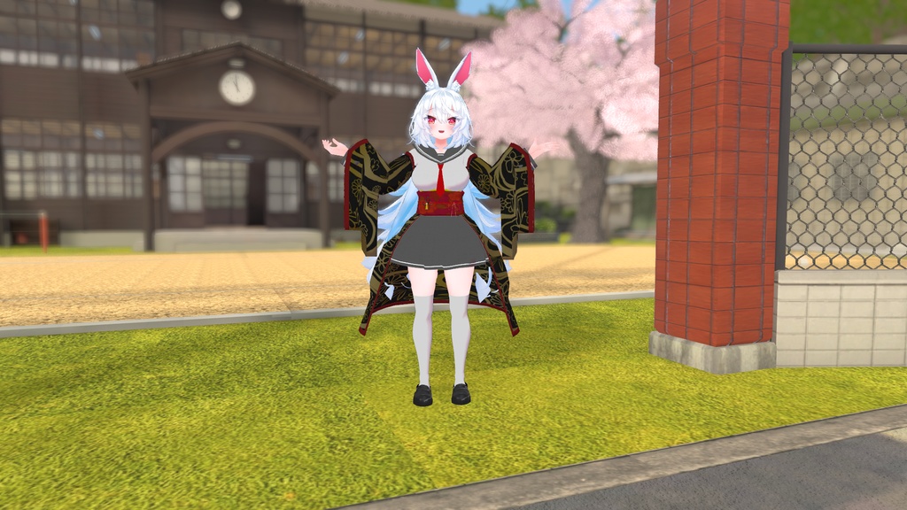 【無料】ティコ・ポプリ用 和装セーラー服