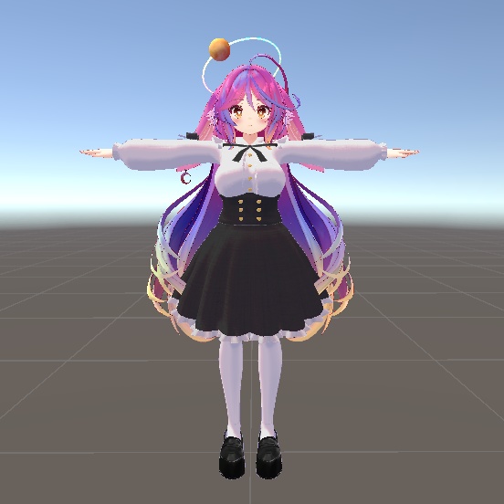 伊奈波かや対応 ガーリー系フリルとリボンの衣装