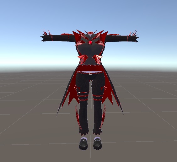 【無料】ティコ・ポプリ用 悪の組織の幹部風衣装