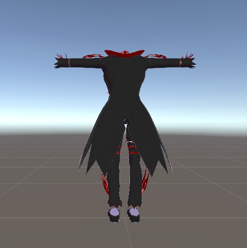 【無料】ティコ・ポプリ用 悪の組織の幹部風衣装