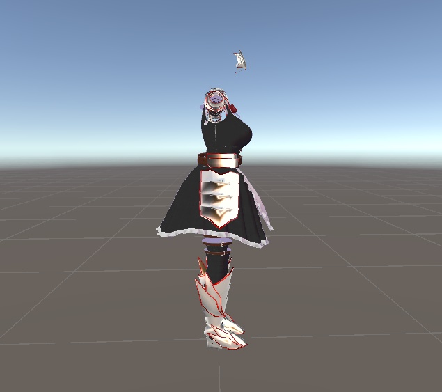 【無料】ティコ・ポプリ用 メイド騎士衣装