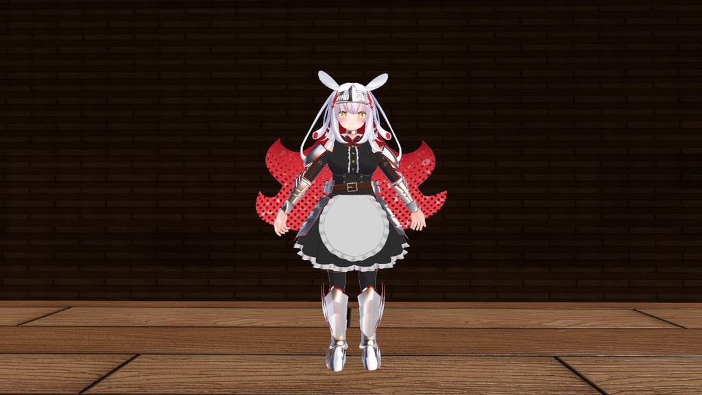 【無料】ティコ・ポプリ用 メイド騎士衣装