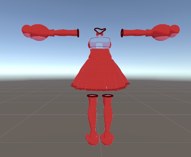 【無料】ティコ・ポプリ用 けもの衣装