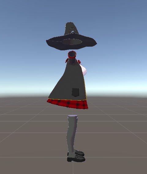 【無料】ティコ・ポプリ用 魔法学校制服風衣装