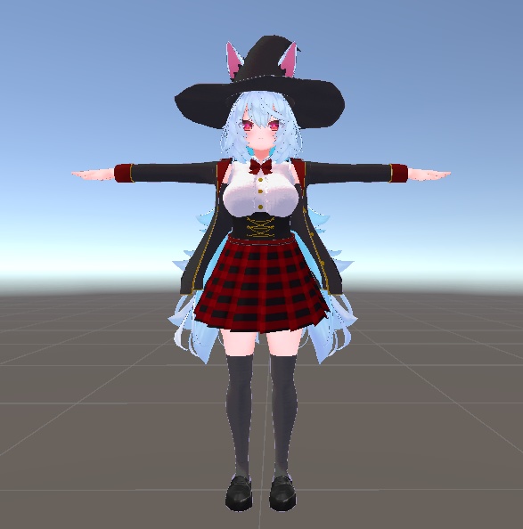 【無料】ティコ・ポプリ用 魔法学校制服風衣装