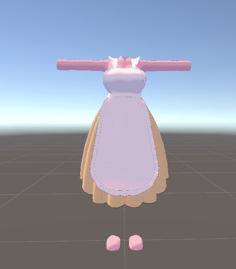 【無料】ティコ・ポプリ用 お母さん風衣装