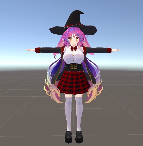 伊奈波かや対応 魔法学校制服風衣装