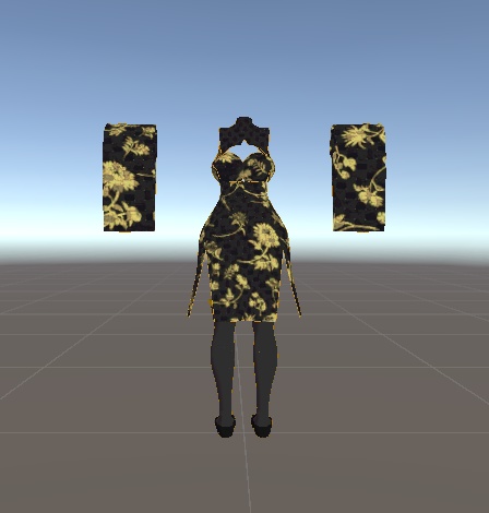 【無料】ティコ・ポプリ用 偽りのチャイナドレス