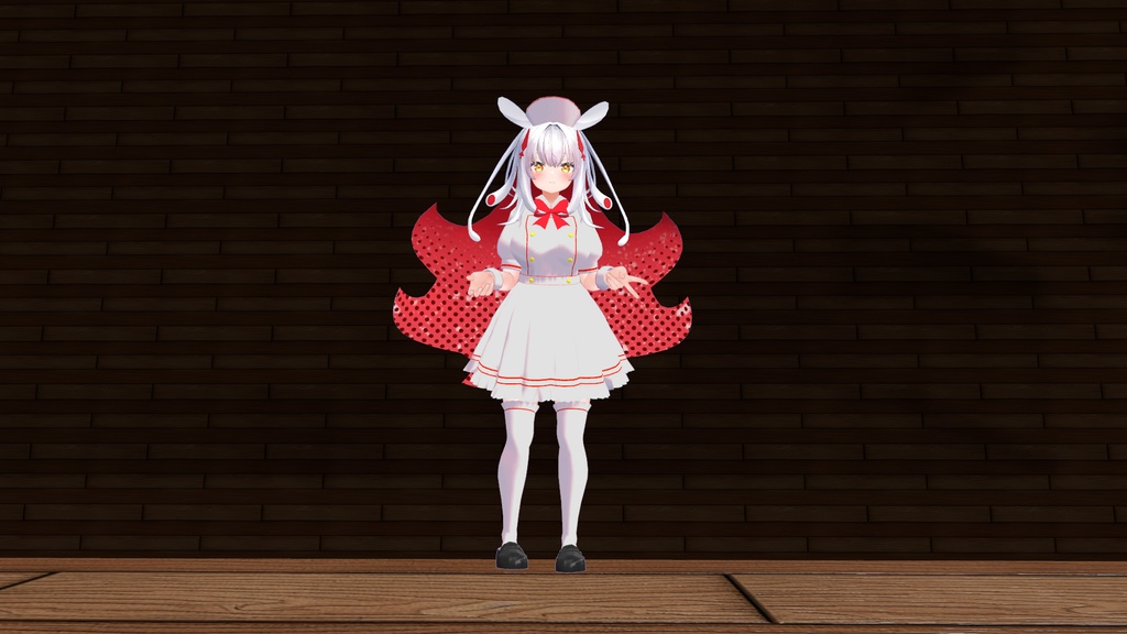 【無料】ティコ・ポプリ用 ナース風衣装