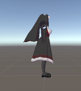 【無料】ティコ・ポプリ用 巫女シスター衣装