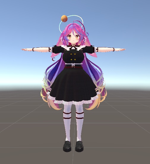 伊奈波かや対応 ベルトとフリルのガーリー系衣装