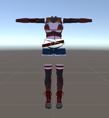 【無料】ティコ・ポプリ用 ホットパンツビキニスタイル衣装