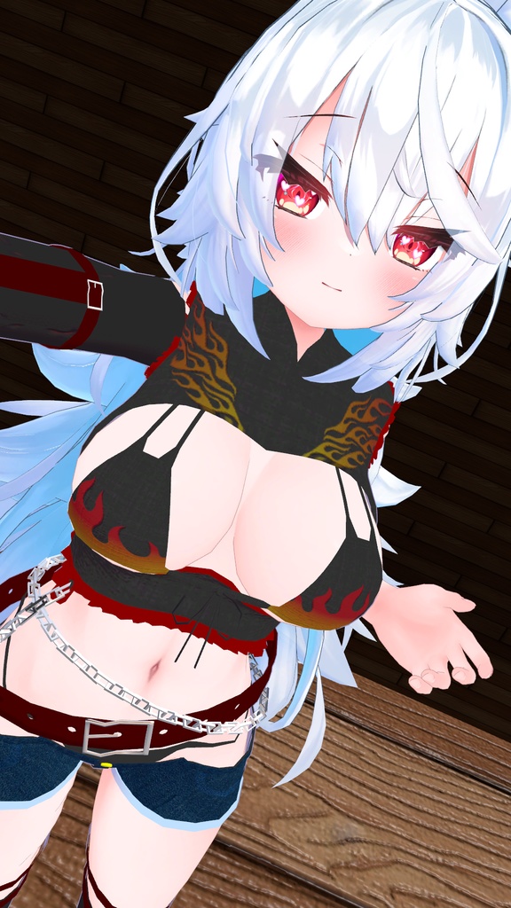 【無料】ティコ・ポプリ用　ホットパンツビキニスタイル衣装