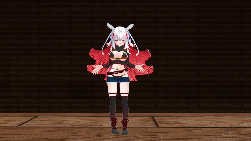 【無料】ティコ・ポプリ用 ホットパンツビキニスタイル衣装