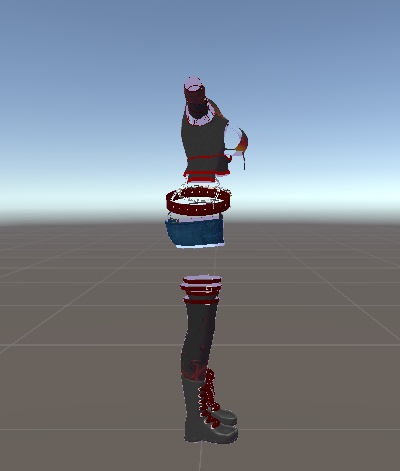 【無料】ティコ・ポプリ用 ホットパンツビキニスタイル衣装