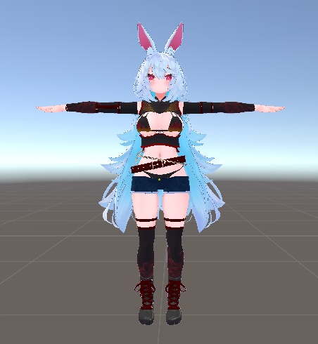 【無料】ティコ・ポプリ用 ホットパンツビキニスタイル衣装